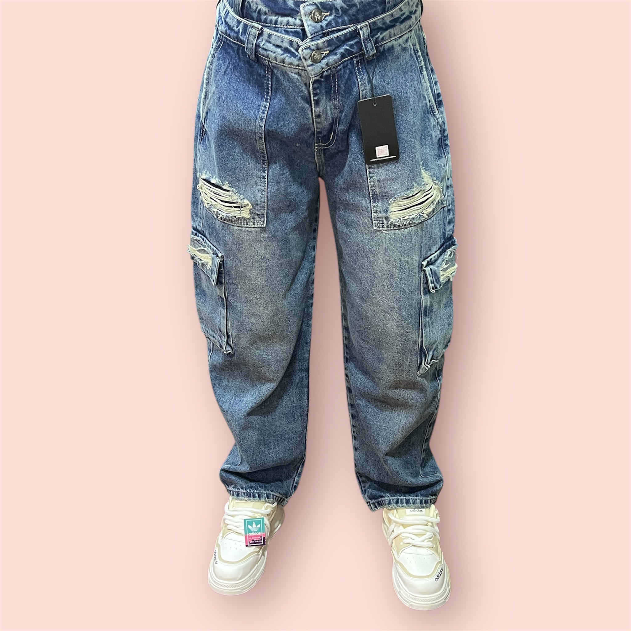 BAGGYE MUJER SOBRECINTURA