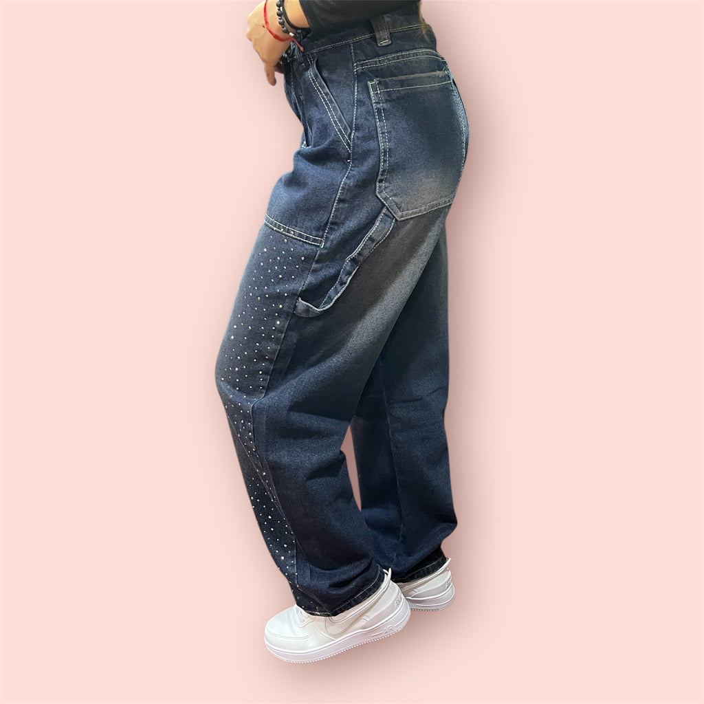 Baggyes Mujer con brillantes