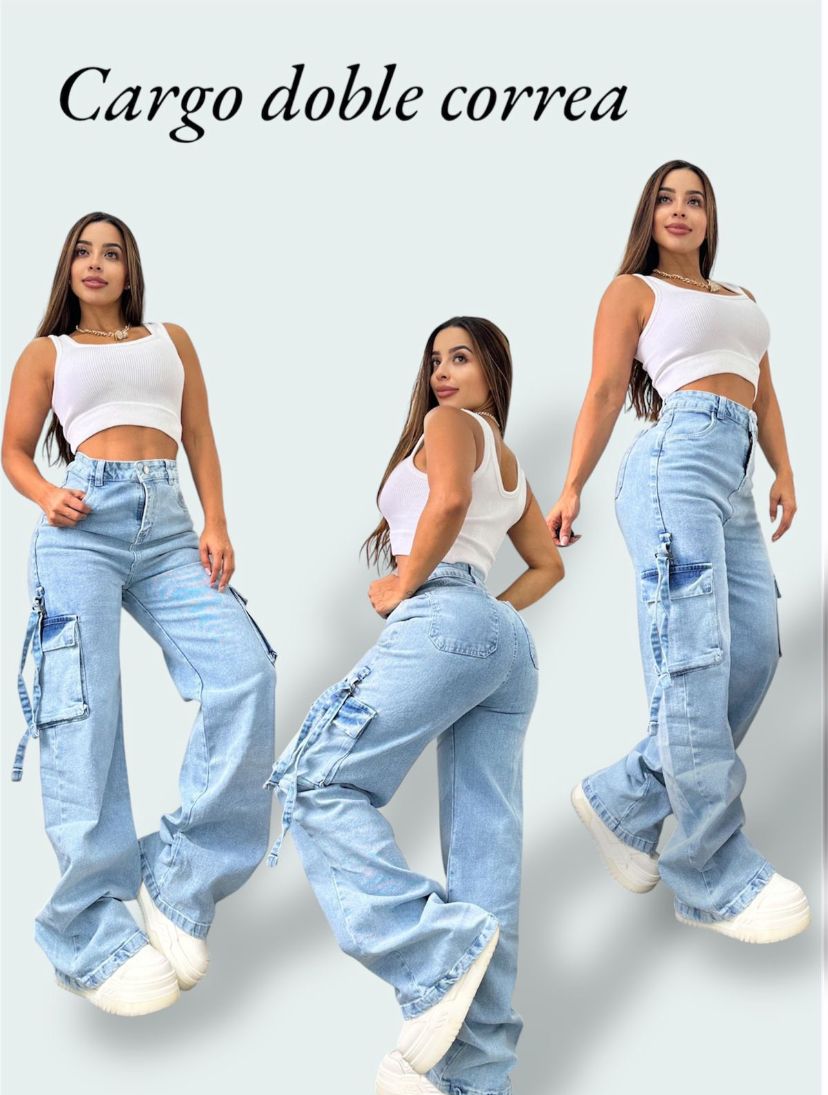 PANTALONES CARGO MUJER