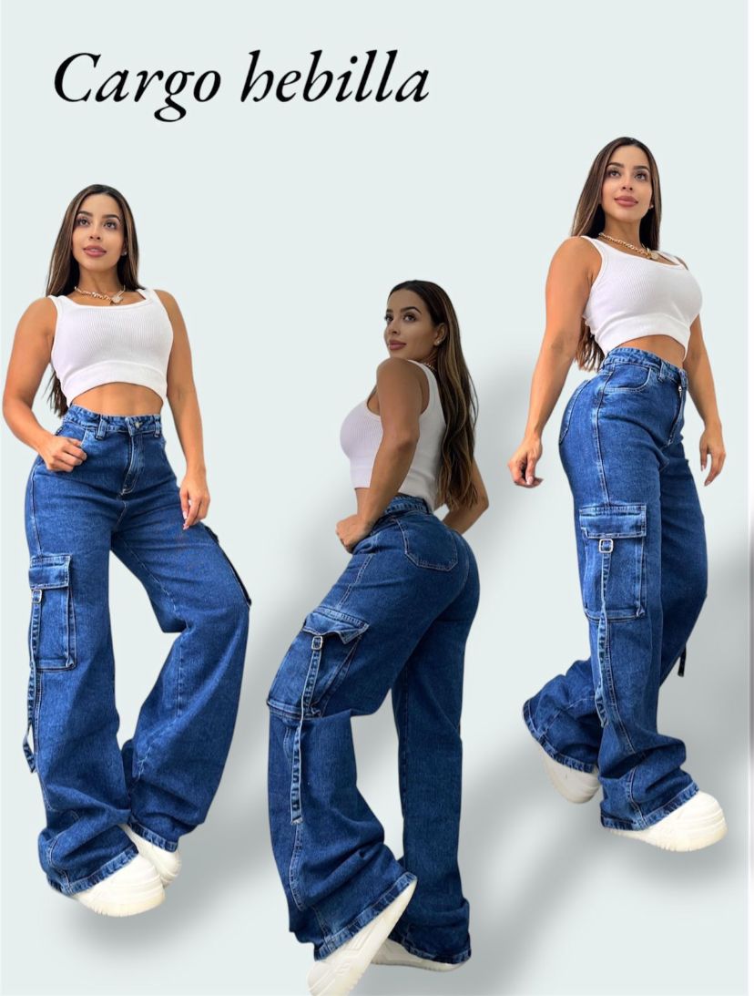 PANTALONES CARGO MUJER