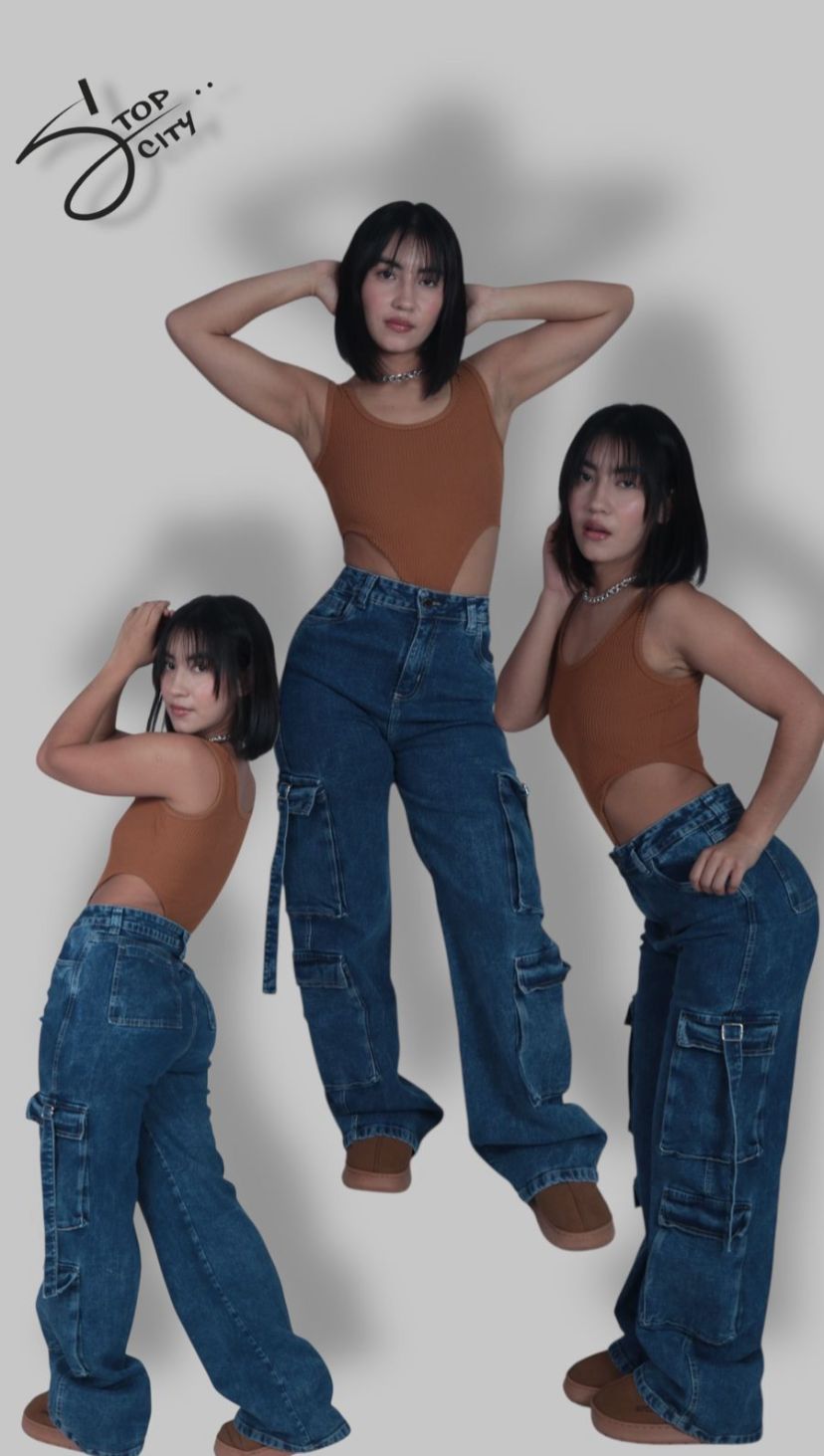 PANTALONES CARGO MUJER