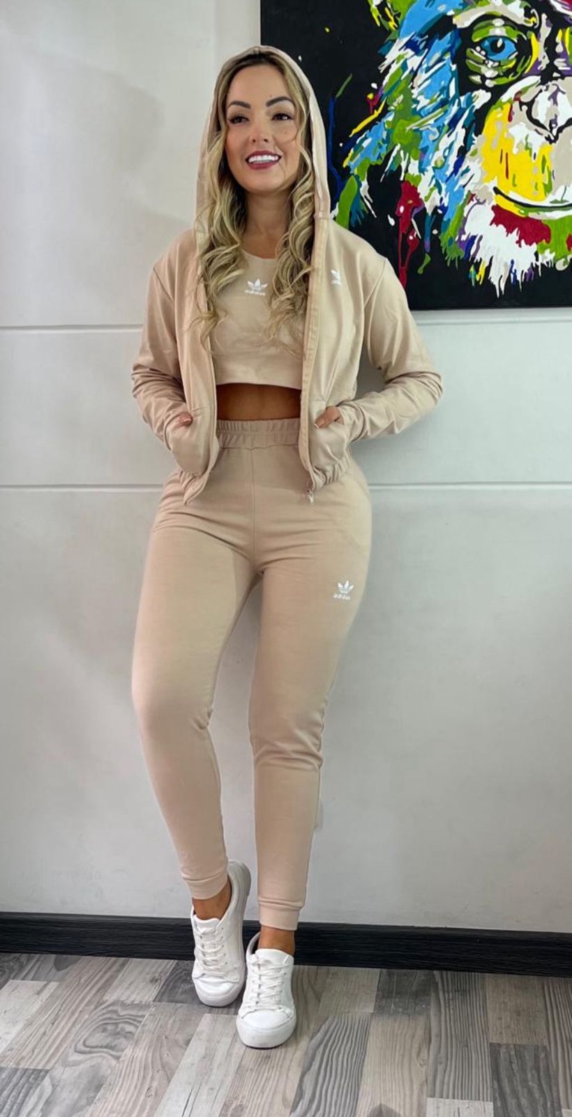 SUDADERA 3 PIEZAS DAMA